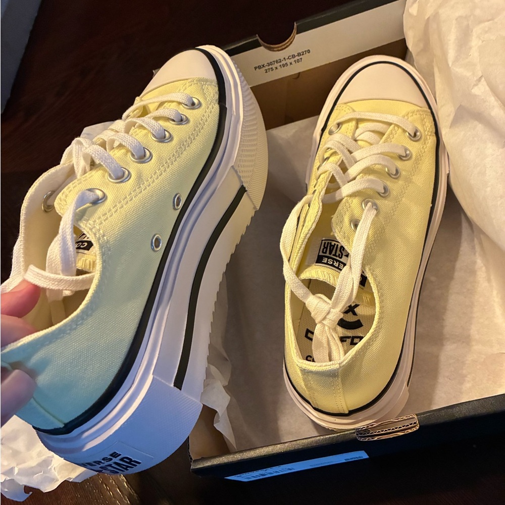CONVERSE DOUBLE STACK, SIZE 7 WOMEN - Picture 2 of 4
